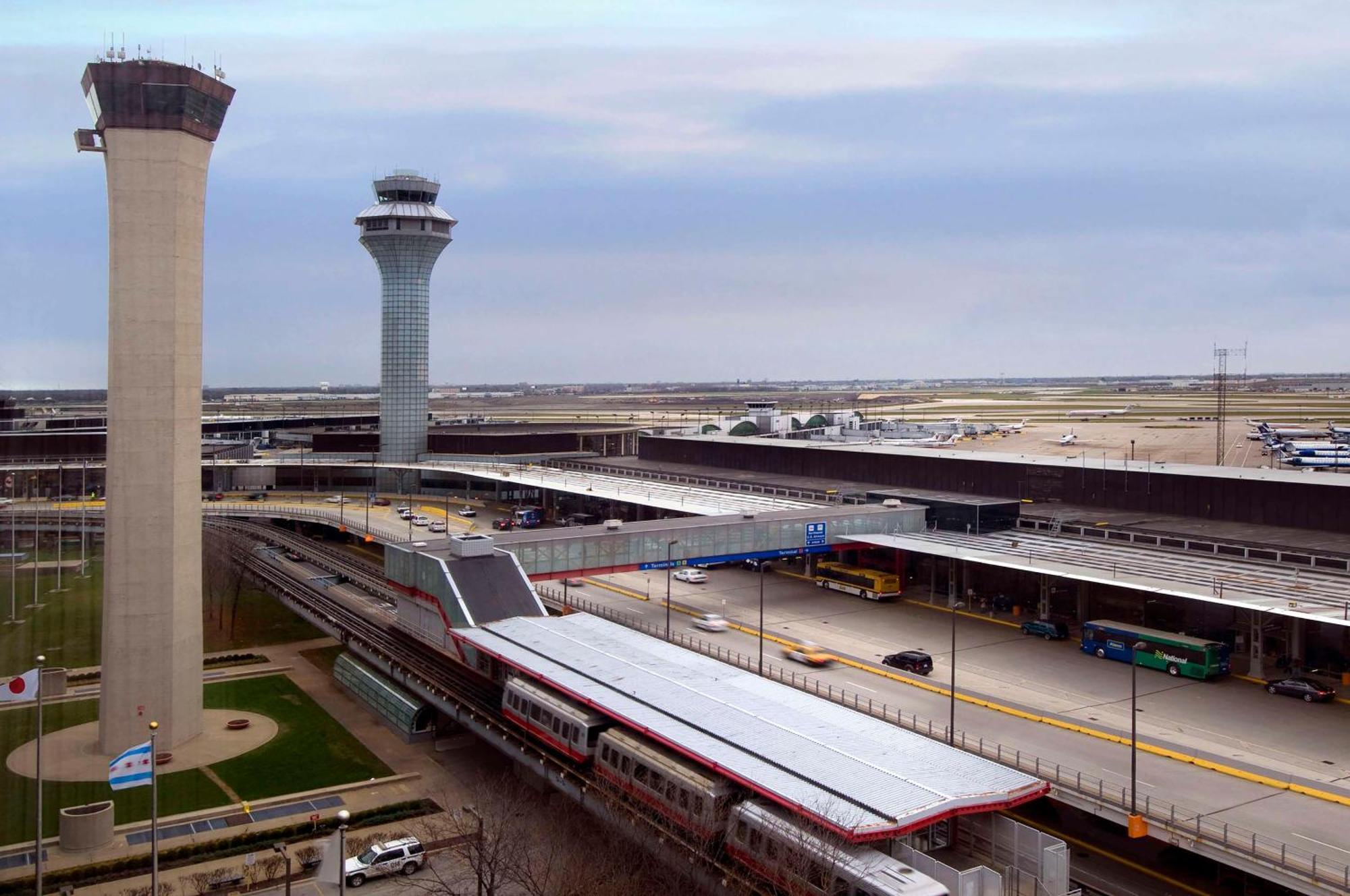 Hotel Hilton Chicago O'Hare Airport Rosemont Zewnętrze zdjęcie